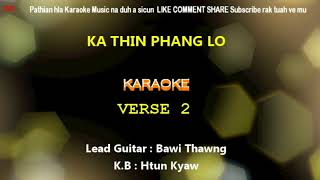 Ka Thin Phang Lo II karaoke by Htun Kyaw
