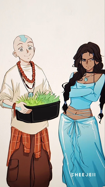 Aang likes his indoor plants 🪴 #avatar #atla #kataang #aangxkatara #katara #aang #thelastairbender