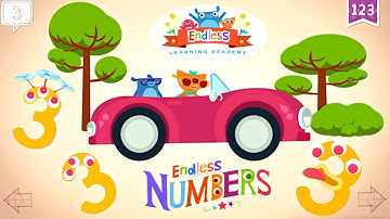 Endless Numbers Three | Learn Number 3 | Fun Learning for Kids