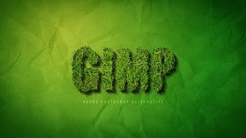 Grass Text Effect Tutorial in Gimp