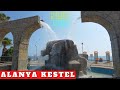 Alanya Kestel Beach ! Kestel Coastal Road ! Alanya Walking Tour 2022 ! Alanya Antalya Holiday 2022 !