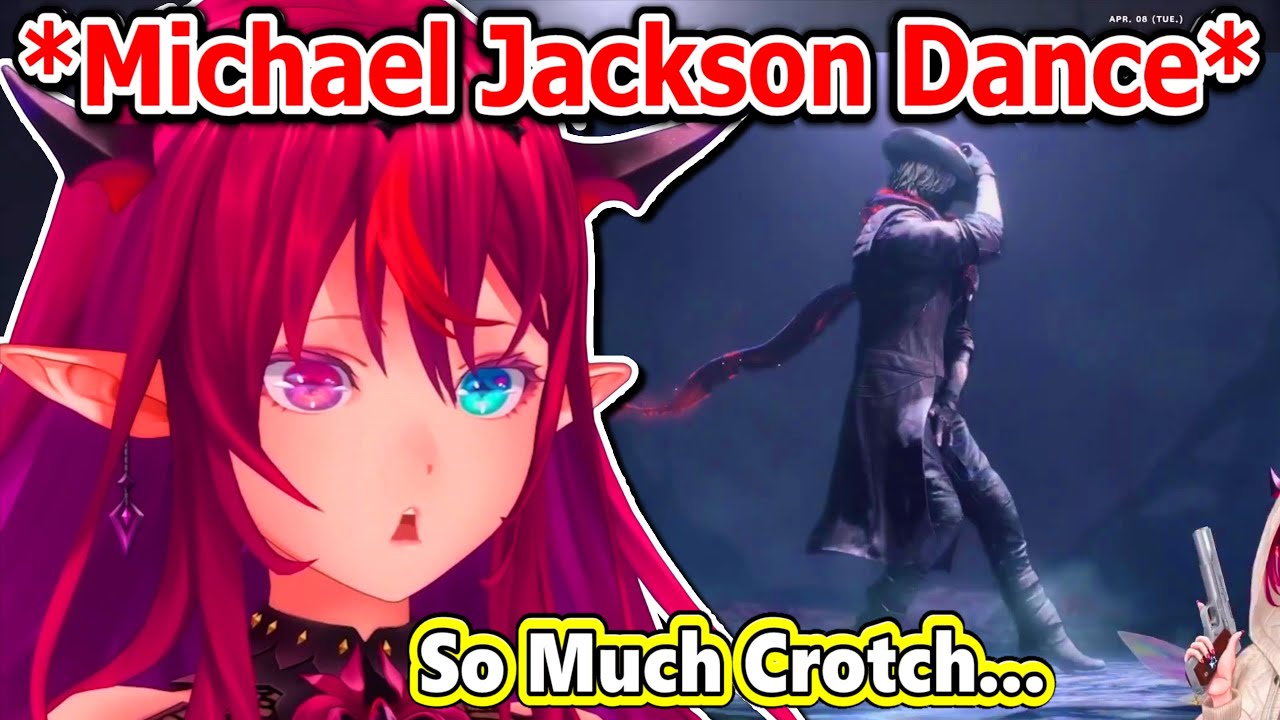 IRyS впервые отреагировали на танец Данте с Майклом Джексоном...