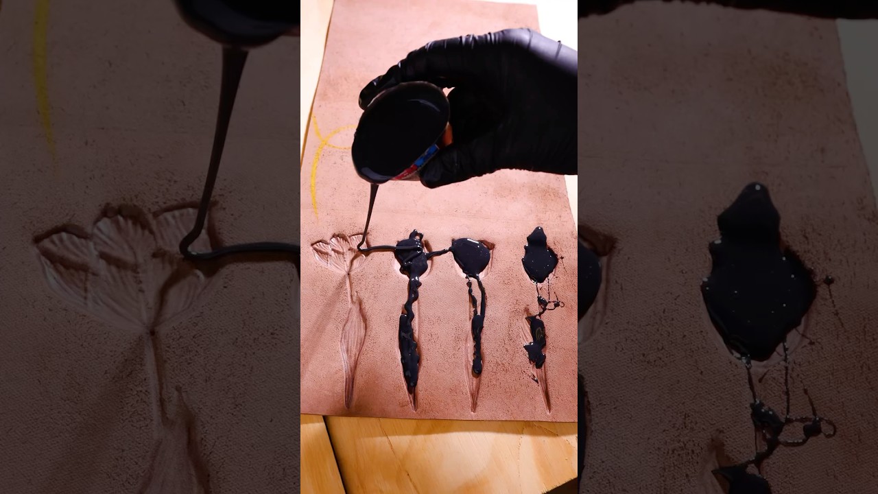 Mastering Leather Embossing: Handmade Tulip Design Techniques