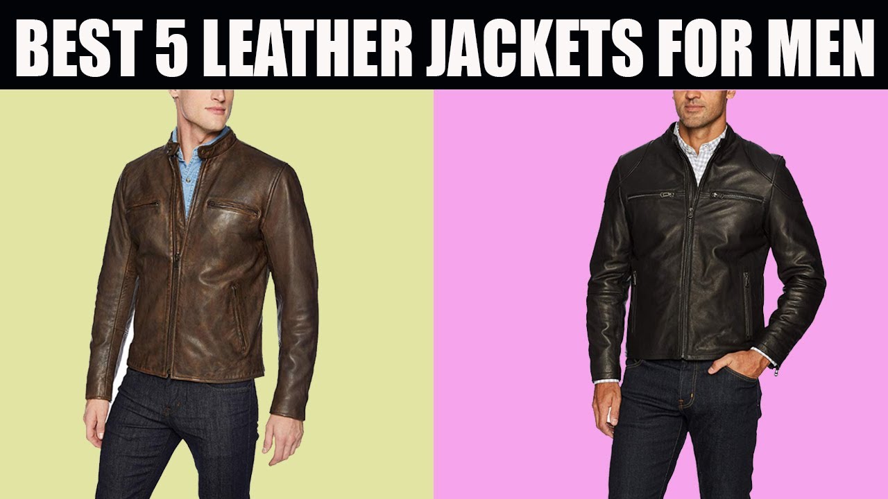 BEST 5 LEATHER JACKETS FOR MEN YOU CAN BUY ON AMAZON YouTube