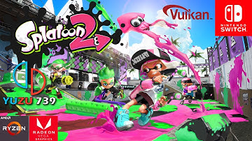 Yuzu Emulator | Splatoon 2 On Ryzen 3 2200G Vega 8 + 8GB Ram [Switch]