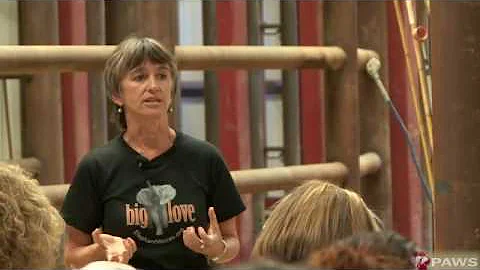 Dr. Joyce Poole at PAWS