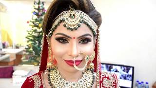 Latest Indian Bridal MakeUp | Khoobsurat Makeovers | Rubina Verma | 2019