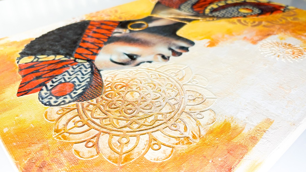 Вы ОБЯЗАТЕЛЬНО должны попробовать эту технику переноса фотографий акриловыми красками — Golden Af...