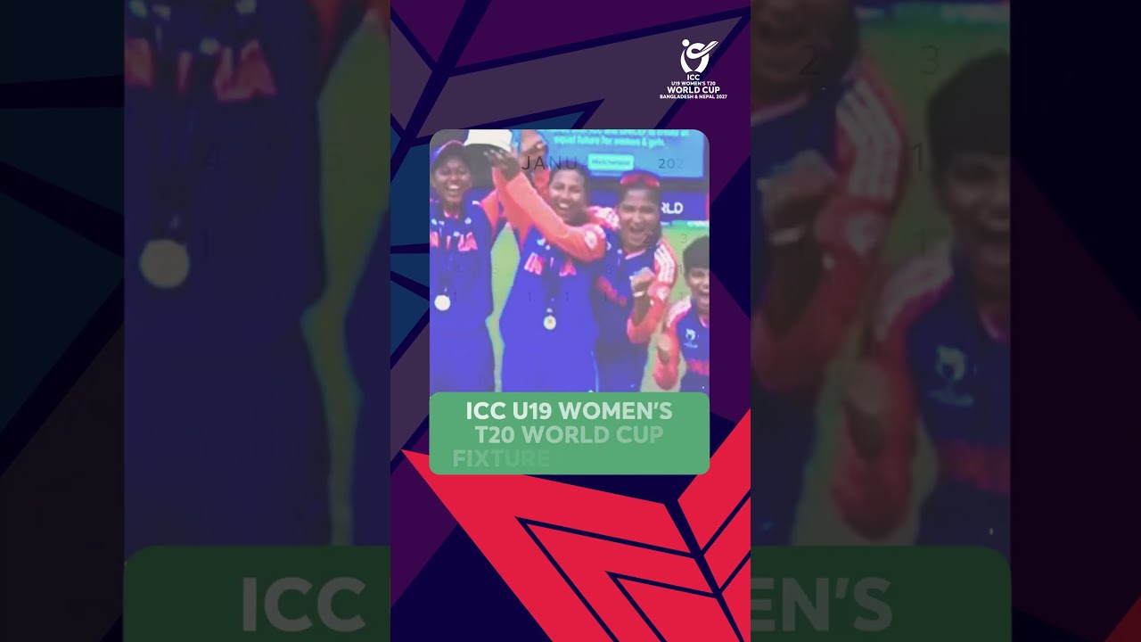 ICC Women's T20 #U19WorldCup 2027 schedule is out 🤩🏆