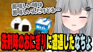 洗剤味のおにぎりに遭遇したなちょ【なちょ猫切り抜き/Nachoneko】