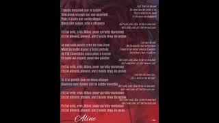 Aline - Lyrics  (Engsub)