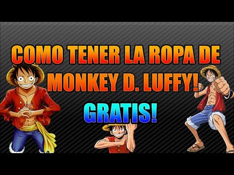 Como Tener La Ropa De Monkey D Luffy Sombrero De Paja Sin - roblox skin luffy