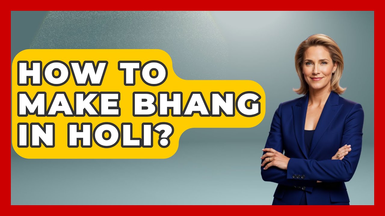 How To Make Bhang In Holi? - Hindu Enlightenment Journey