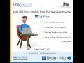 TDS entry from Sales/ Purchase Voucher