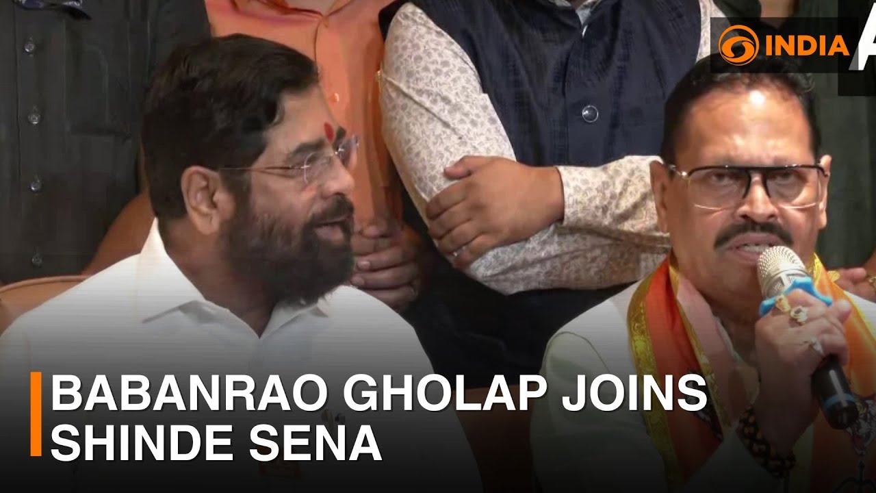 Babanrao Gholap joins Shinde Sena | Setback to Uddhav camp | DD India