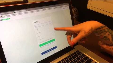 How to make a donation pledge and on Kickstarter. How to back a project on Kickstarter.