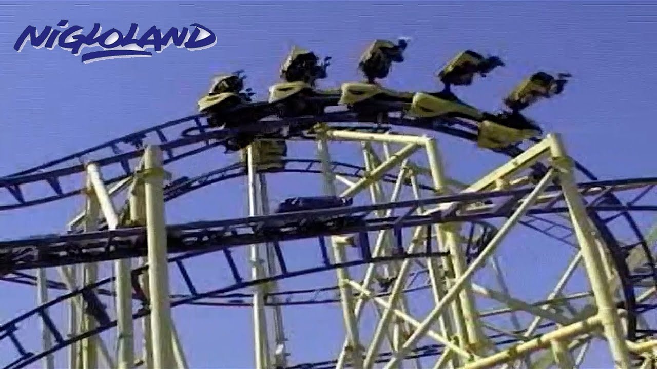 BAT COASTER : ANCIEN ROLLER COASTER DE NIGLOLAND ! (2006) LE LUTÉCIEN ...