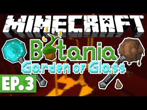 Botania: Garden Of Glass - Drum Of The Wild & Our First Challenge! #4  [Modded Minecraft Skyblock] 