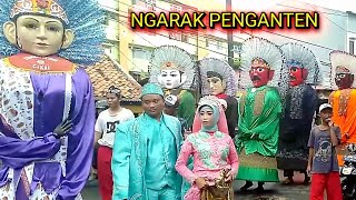 Parade Ondel ondel Unik ||Ngarak Juragan Ondel2 CIKAL ●Bintang Putra, Bintang Rinjani, Kembar Betawi