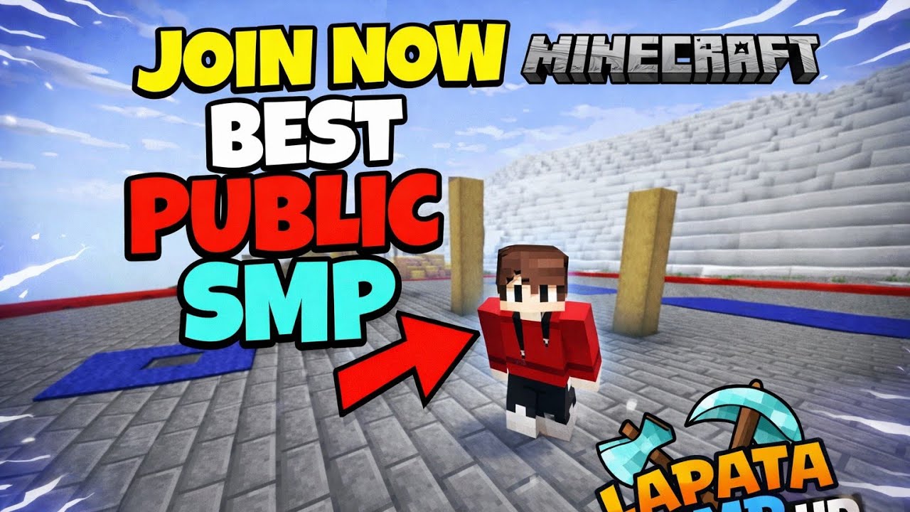 BEST PUBLIC SMP 😱 | JOIN NOW