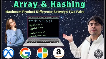 LeetCode 1913 | Max Product Difference Between Two Pairs | Python Sort or Scan | AlgoYogi