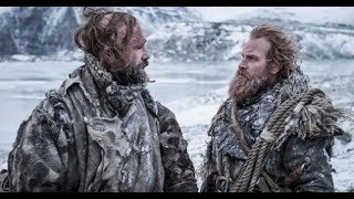 Funny GOT moments - The Hound and Tormund Talks about Brienne of tarth