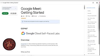 Google Meet Getting Started #qwiklabs #arcade #GSP467 | #qwiklabs |#arcadebeast