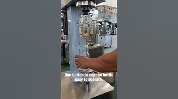 Semi Automatic Capping Machine For Soda Glass Bottle