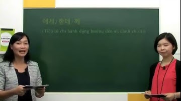 [Học Tiếng Hàn Tổng Hợp - Sơ Cấp 1] Bài 12 - ĐIỆN THOẠI