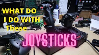 SFS Flight Controllers - retro gaming controllers