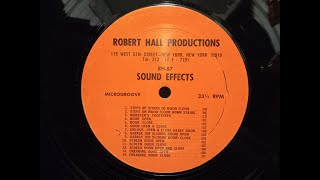 Rh 86-87Sound Effects - Robert Hall Productions