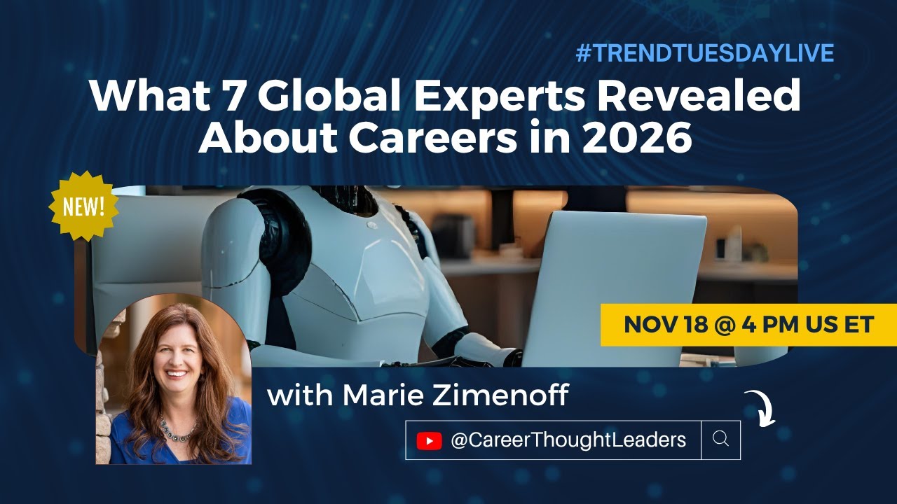 What 7 Global Experts Revealed About Careers in 2026 - YouTube