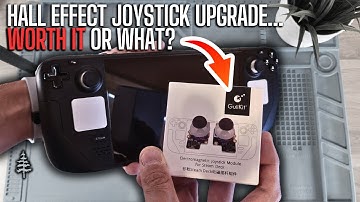 Steam Deck Hall Effect Joystick Upgrade... Worth it or What? \\ Gulikit Installation Guide + Review