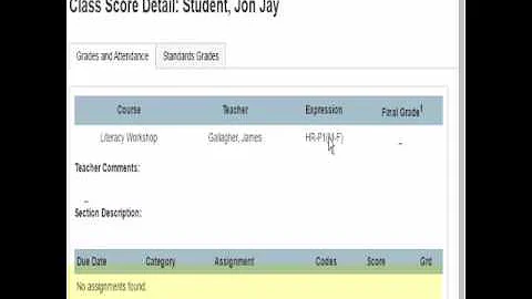 Accessing PowerSchool S Parent Portal Accessing PowerSchool S Parent Portal