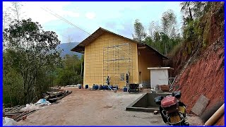 Renovate a rotting abandoned house in the mountains and build clear roads