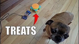 Automatic Dog (or cat) Treat Dispenser with Arduino | Science Project