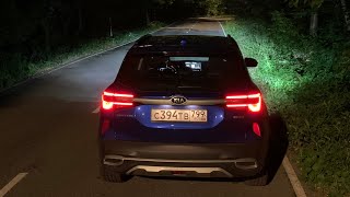 Kia Seltos Turbo Full Led - Night Driving