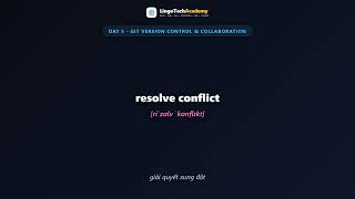 🚀 Day 5 - Git Version Control & Collaboration | English for Software Engineers