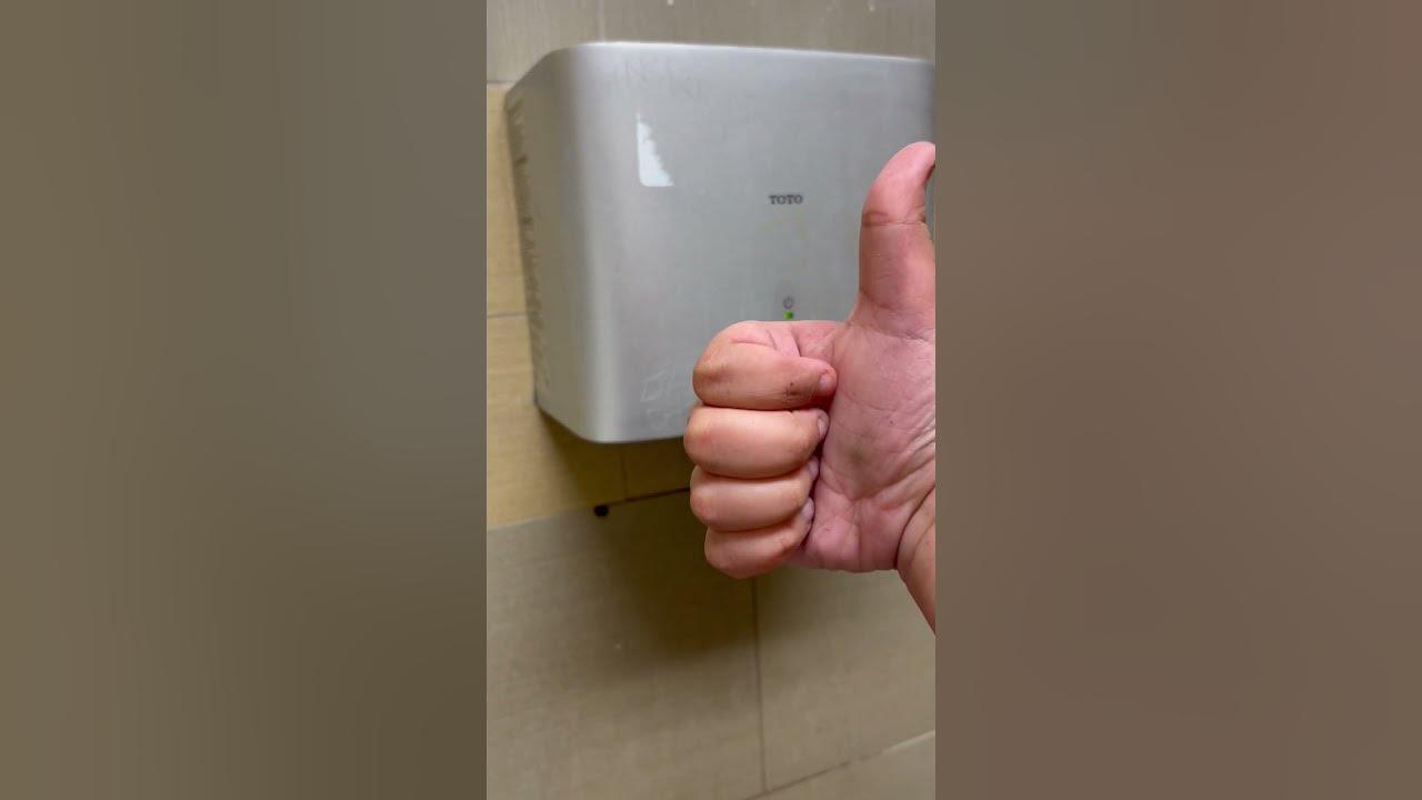 Toto clean dry hand dryer at arco am pm bakersfield almeda ca youtube