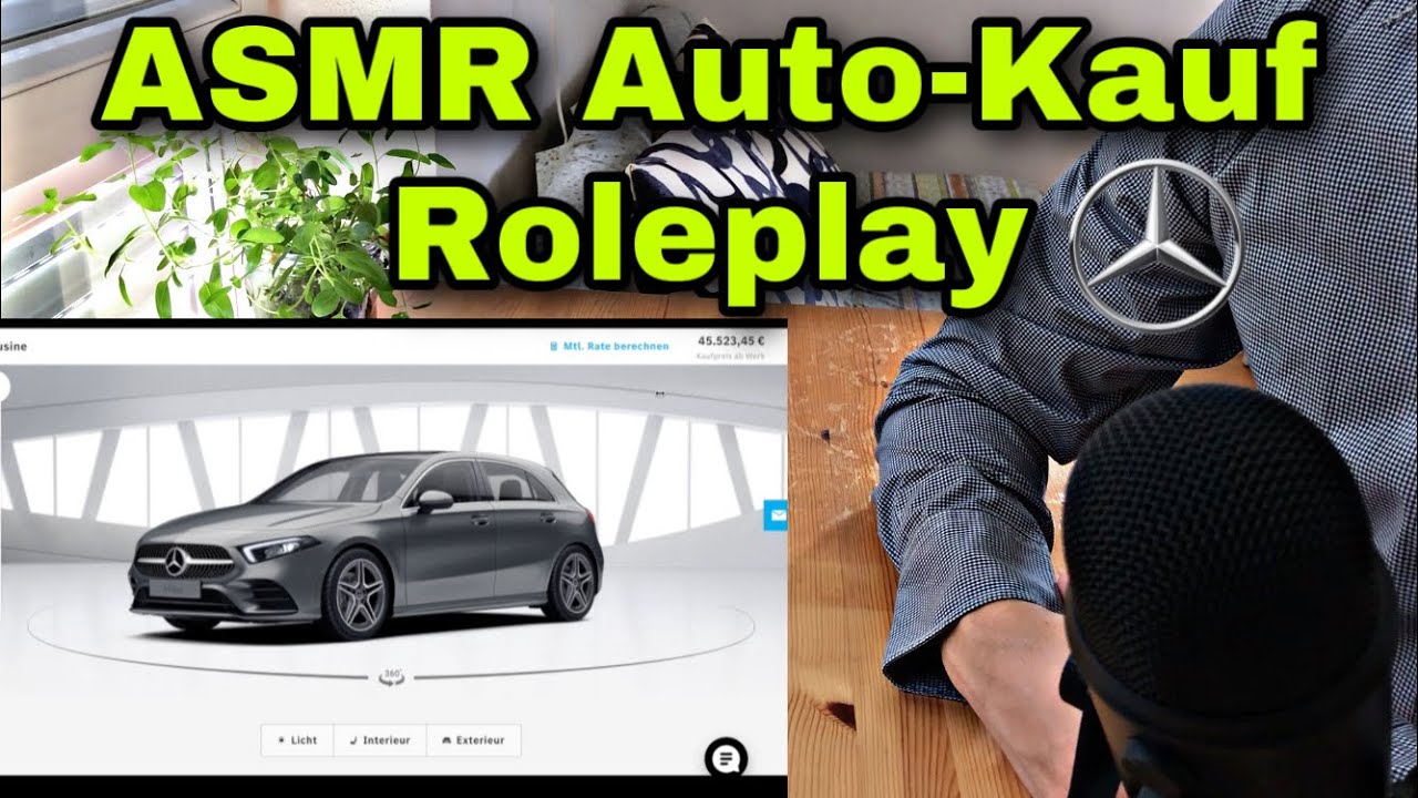 ASMR Auto-Kauf Roleplay | [Deutsch] | ASMR ShadoWw