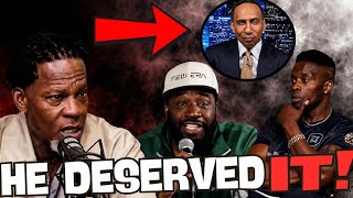Corey Holcomb Godfrey and DL Hughley Go Off on Stephen A Smith receiving Thumb down reward!