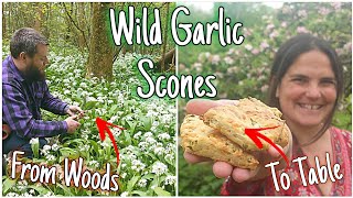 Wild Garlic Scones - Simple Wild Food Recipe 🌱 Foraging From Woods To Table 🧄 by Home Is Where Our Heart Is 1,378 views 7 days ago 11 minutes, 31 seconds