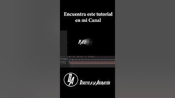 Como hacer un texto con partículas en after effects?