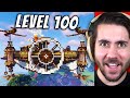 Level 1 To 100 Builds In Minecraft