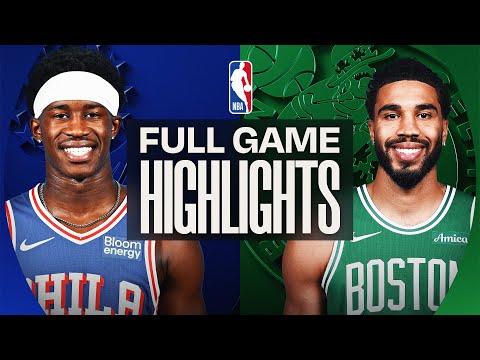 76ERS at CELTICS | NBA PRESEASON FULL GAME HIGHLIGHTS | October 10, 2026