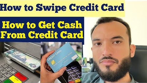How to take Cash from Credit card | card swipe Machine | Loan Installment | Watch Full video