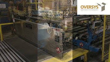 VIDEO OVERSYS U54780720 WARD 2 COLOR ROTARY DIE CUTTTER WITH GEORGE MARTIN POZI STAK STACKER