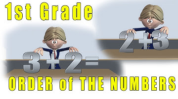 1st Grade Addition - Order of the Numbers