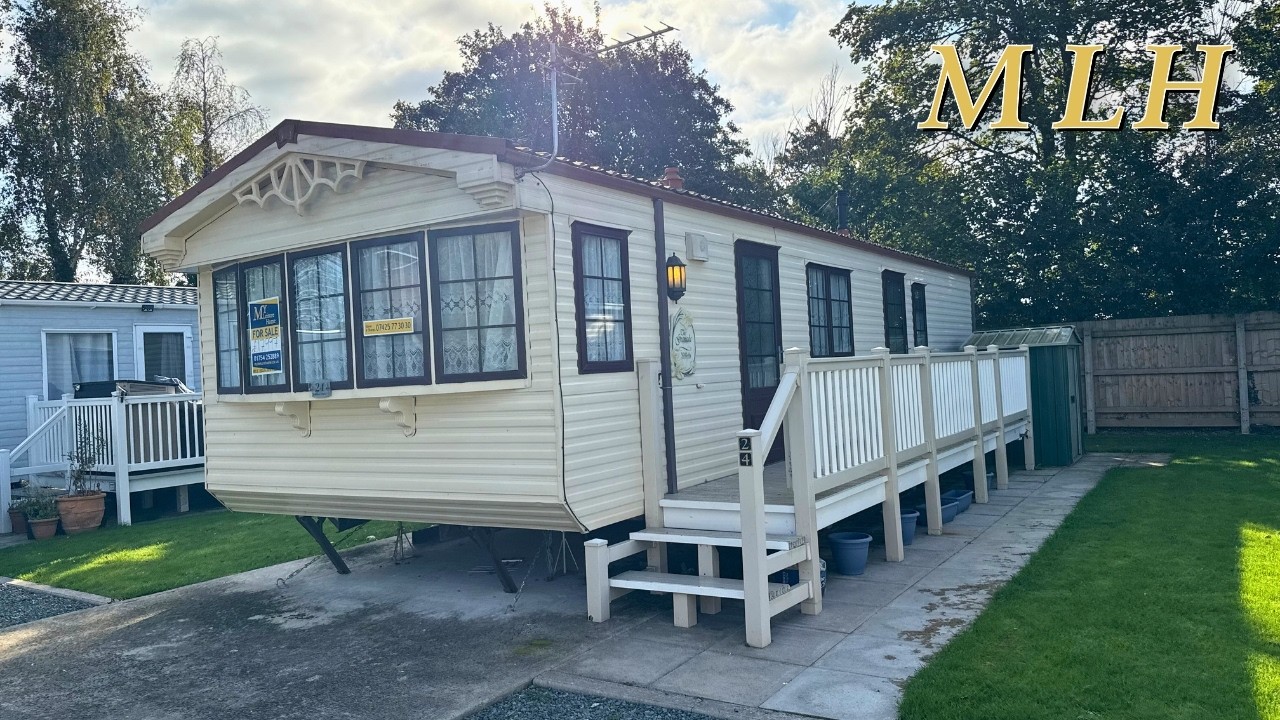 Недорогой двухкомнатный дом Willerby Granada с террасой и бесплатной оплатой за участок в 2026 го...