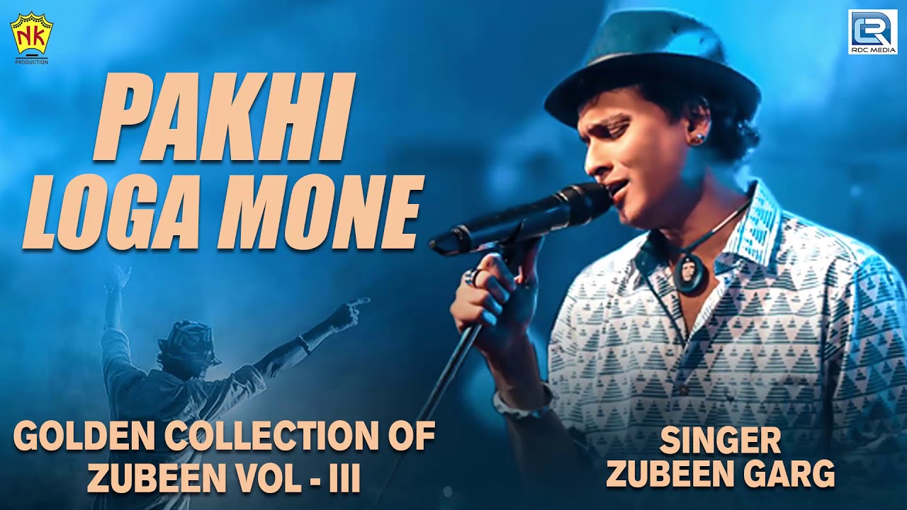 Zubeen Garg Beautiful Song  Pakhi Loga Mone  Assamese Superhit Song  Love Song  Ringa Ringa Mon